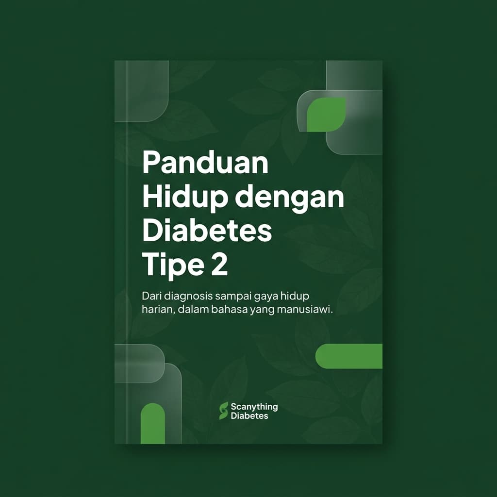 Ebook Cover: Panduan Hidup Sehat dengan Diabetes Tipe 2